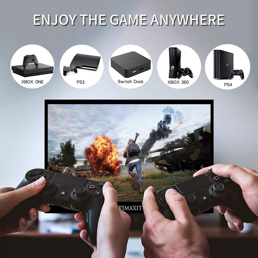14inch Portable Touch Monitor 1920x1080 FHD External Display with Mini HDMI Input/USB-C Port/3.5mm Audio Out/Cover Stand S4665