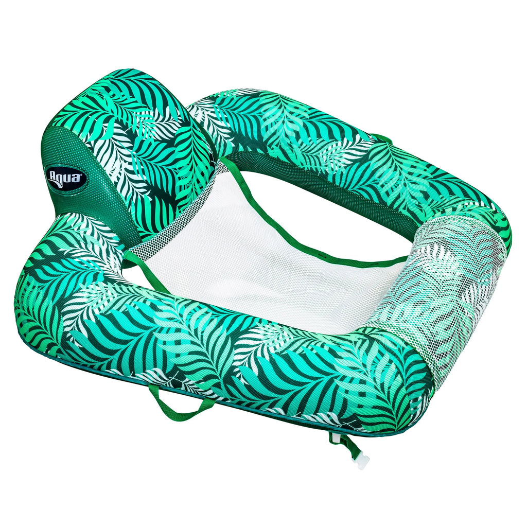 Green + Teal Fern Pool Lounge Chair Float M957964
