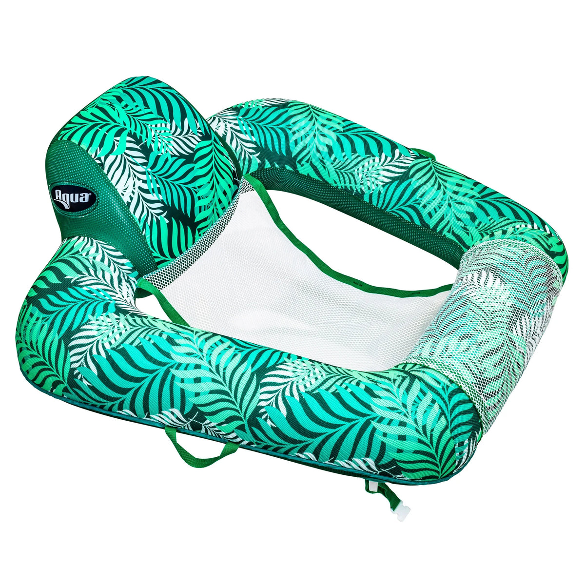 Green + Teal Fern Pool Lounge Chair Float M957964