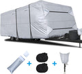Rip-Stop RV Cover Waterproof Camper Cover with Gutter Covers Q633963