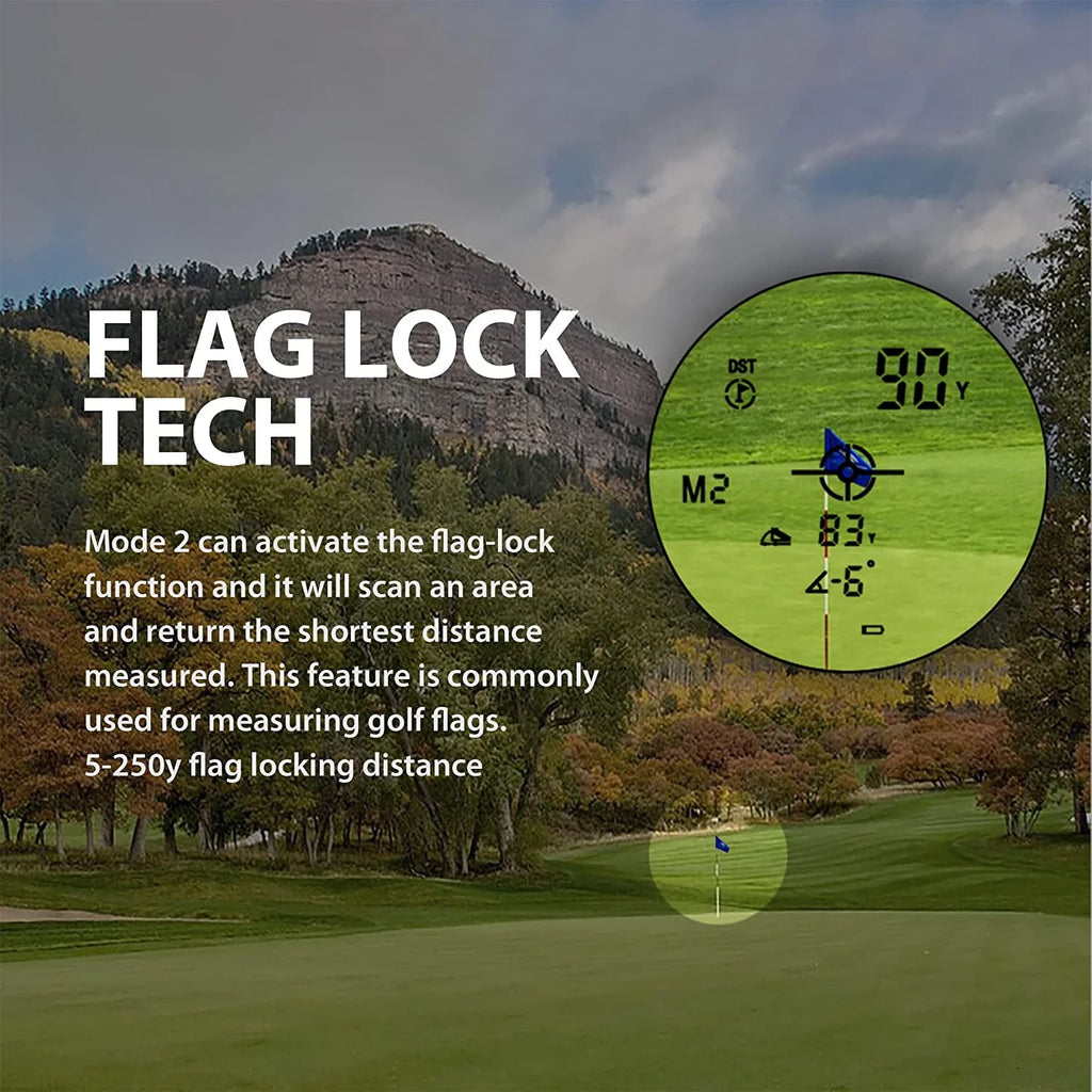 1200 Yards 6X Magnification Golf Rangefinder H801