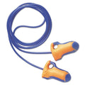 Lt-30 Laser Trak Single-Use Earplugs, Corded, 32nrr, Orange/blue, 100 Pairs G972123