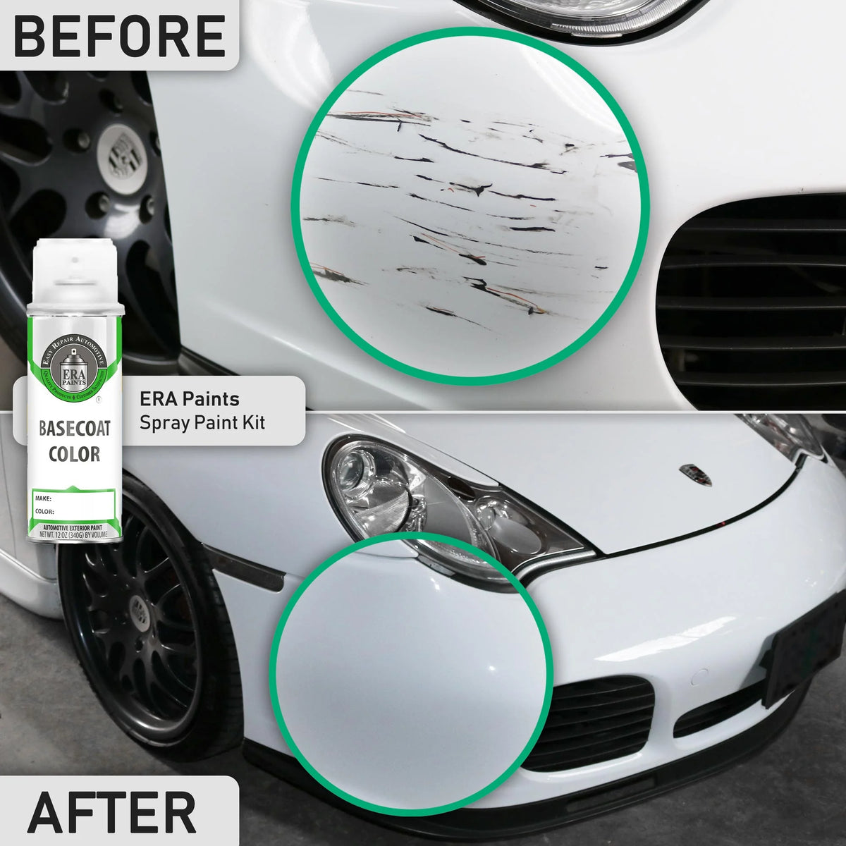 Blue Gray Metallic Automotive Touch Up Paint Spray Pro Kit B2573