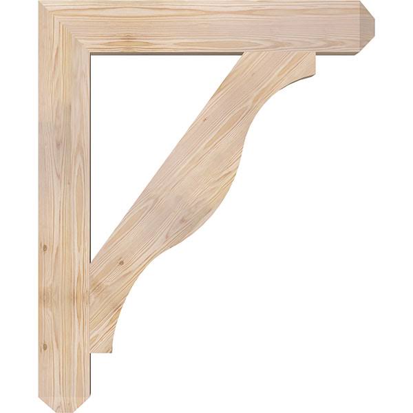 Douglas Fir Smooth Bracket X3482