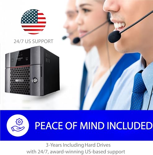 2-Bay Desktop NAS with Hard Drives Included E286544