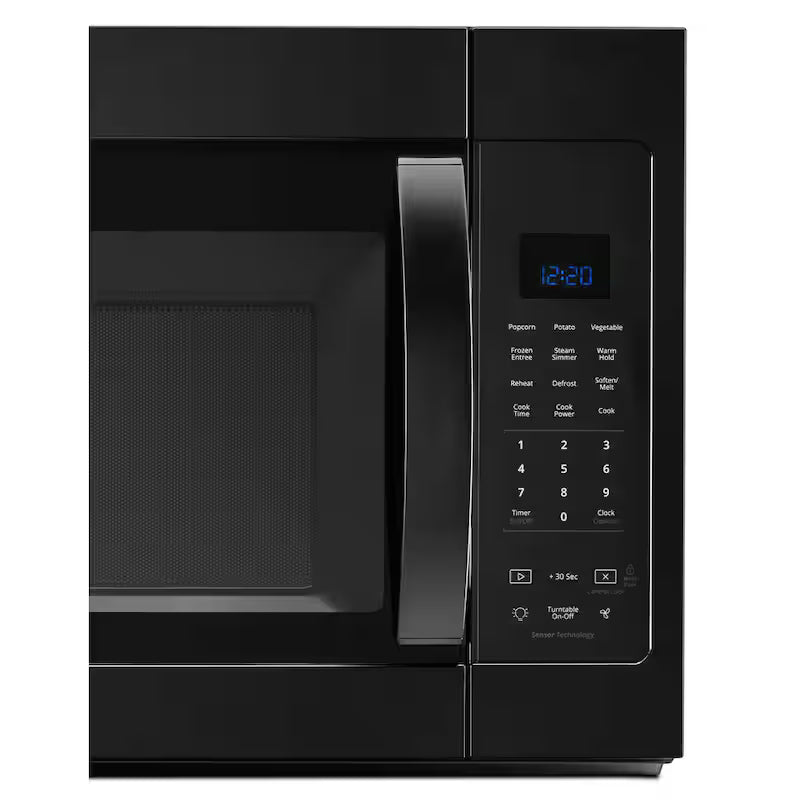 Black Over the Range Microwave with Sensor Cooking T414813