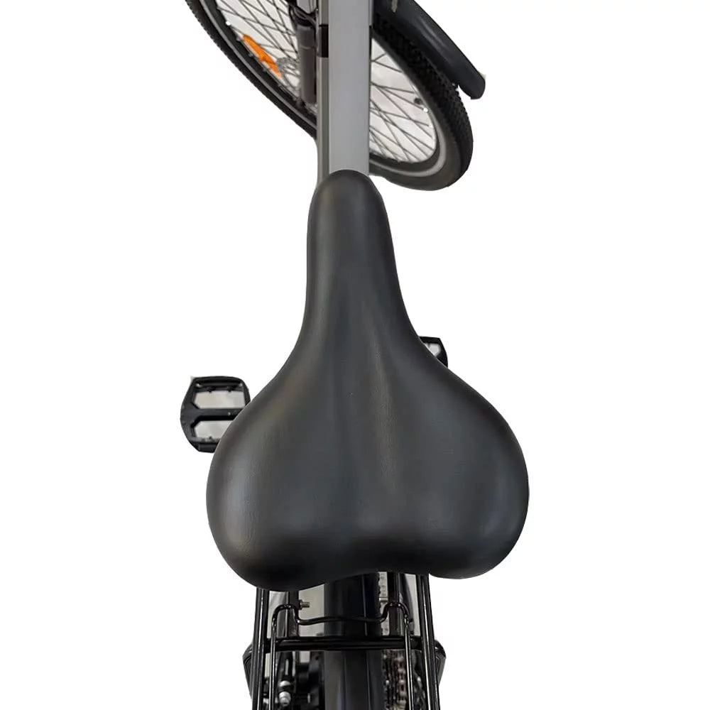 350W 26x4'' Fat Tire Electric Bike 48V 10Ah 6 Speeds Black R687609