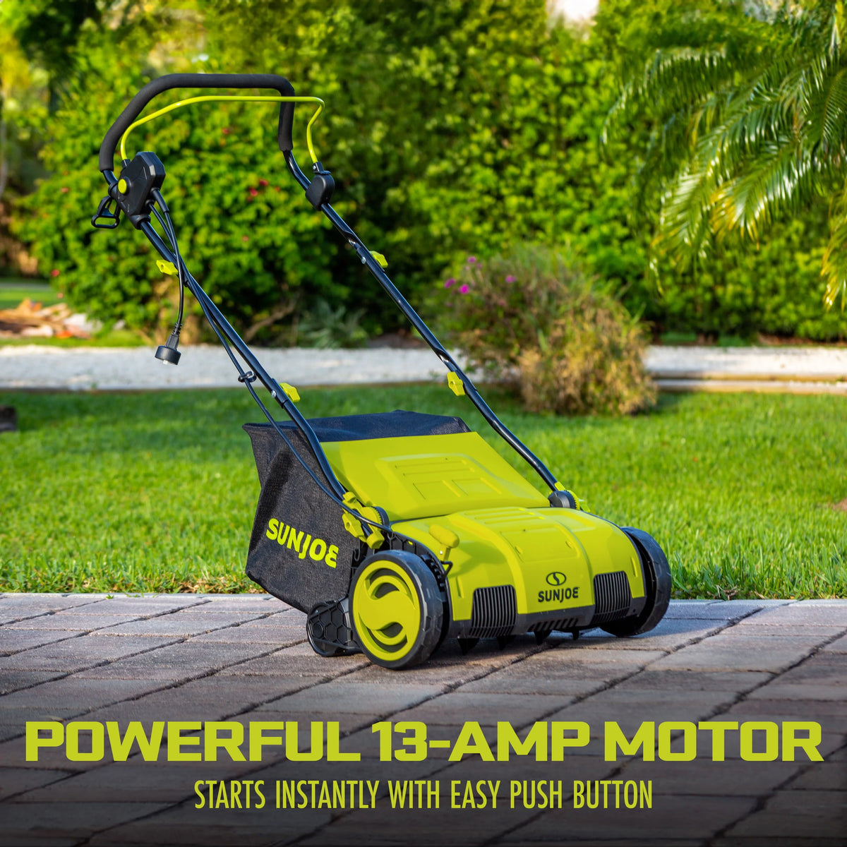 Electric 15 Lawn Dethatcher + Scarifier H589