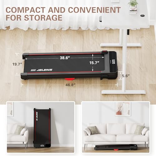 2.5HP Portable Treadmill with Remote Control and LED Display I668276