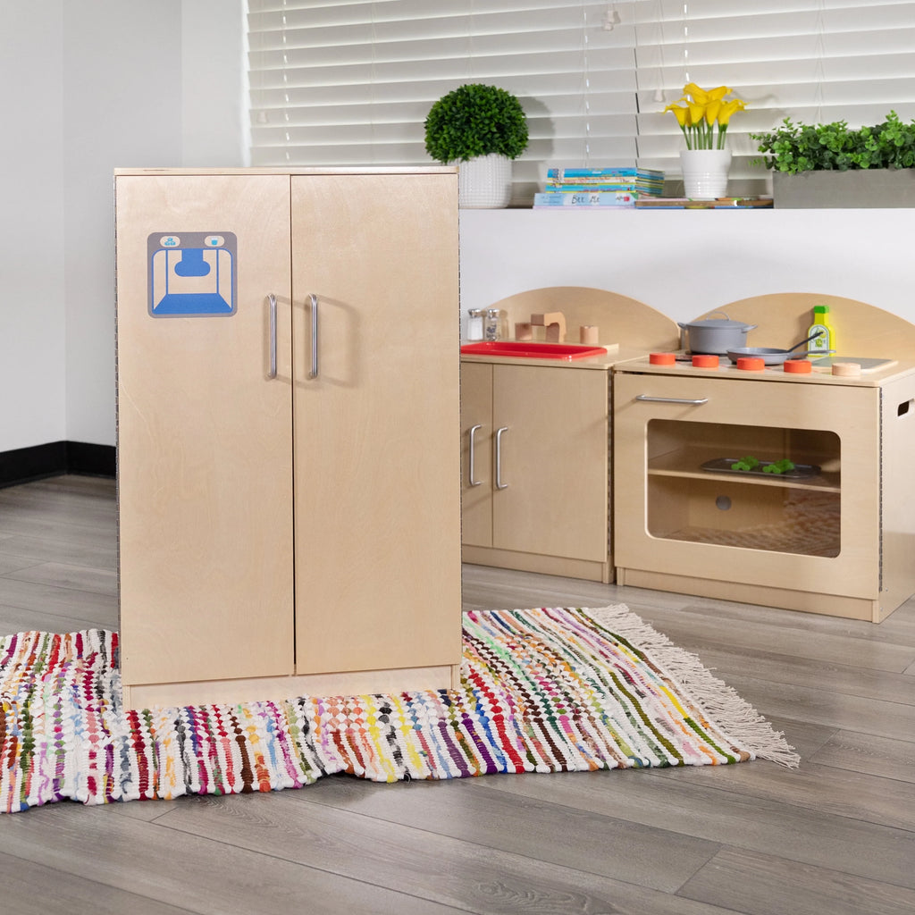 Children's Wooden Kitchen Refrigerator T9686