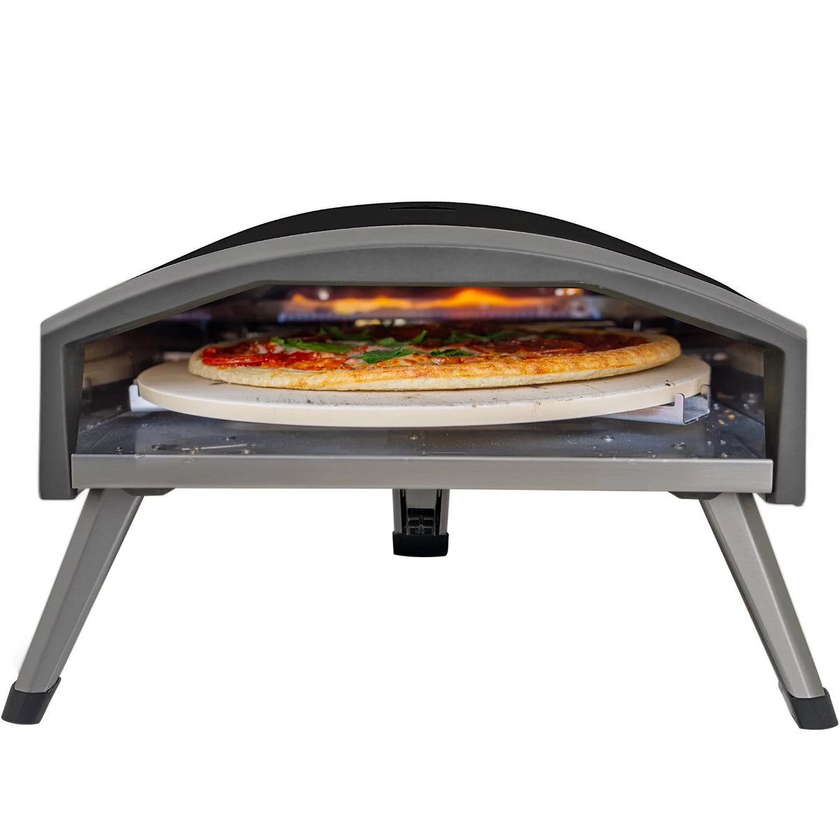 Black Portable Gas Pizza Oven S1668