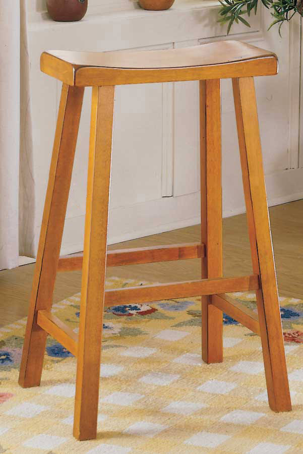 Saddleback Oak Stool Set of 2 Y665644