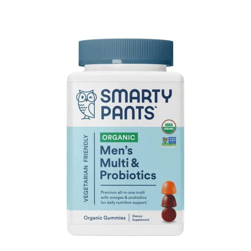 Organic Mens Multivitamins Gummy Vitamins 120 Gummies P859