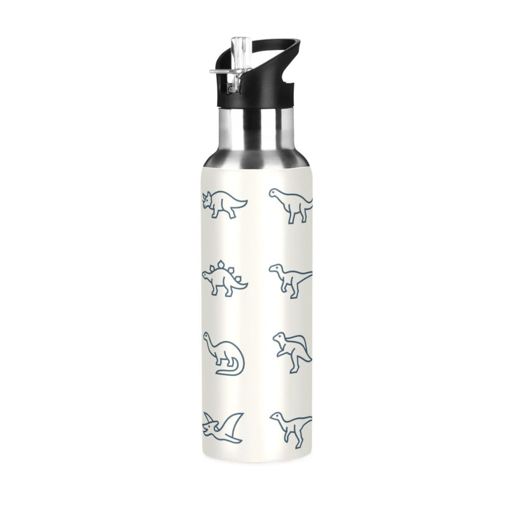 Stainless Steel Water Bottle with Straw Lid Vacuum Insulated Leak Proof Flask 20 OZ V305