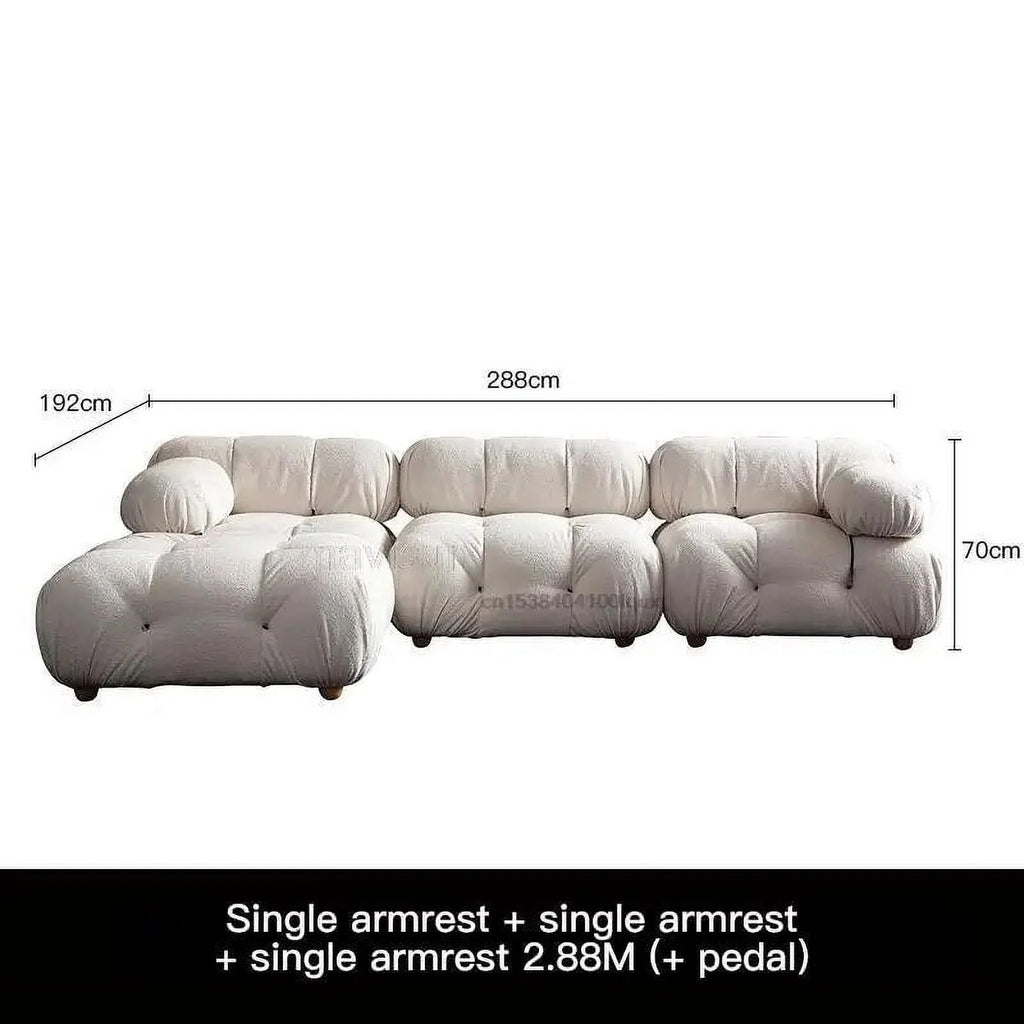 Convertible Sectional Sofa Set Y1683