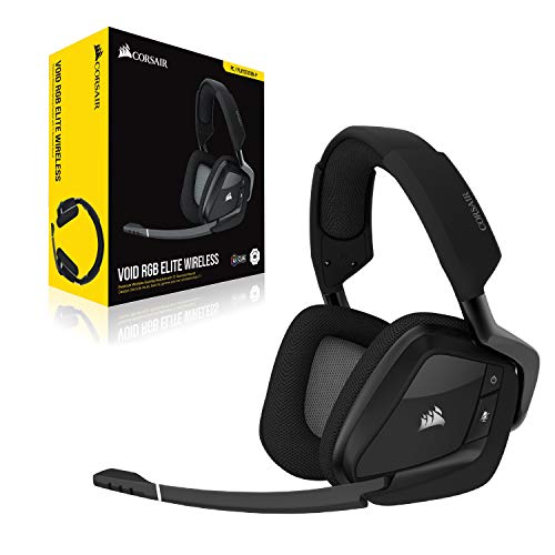 White Wireless Gaming Headset with Microfiber Mesh Earpads Q8262