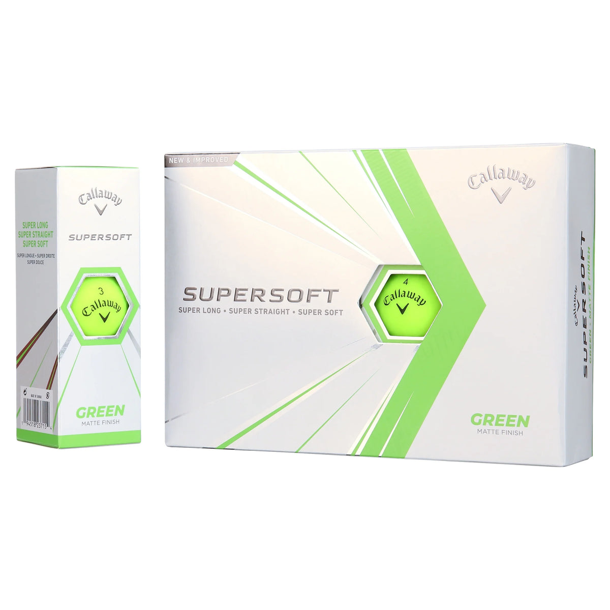 White 12 Pack Golf Balls D1567