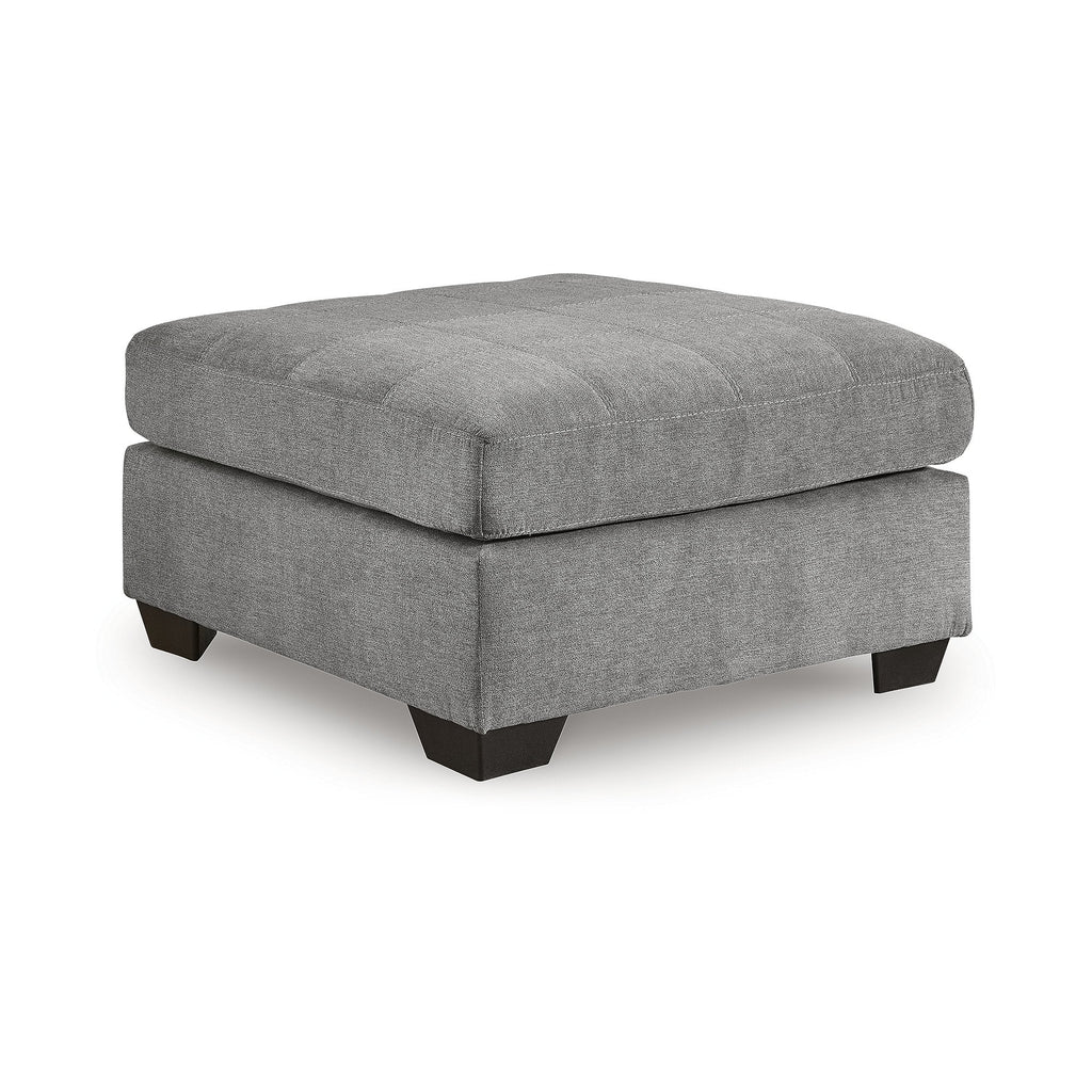Oversized Gray Accent Ottoman S8118