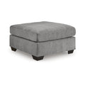 Oversized Gray Accent Ottoman S8118