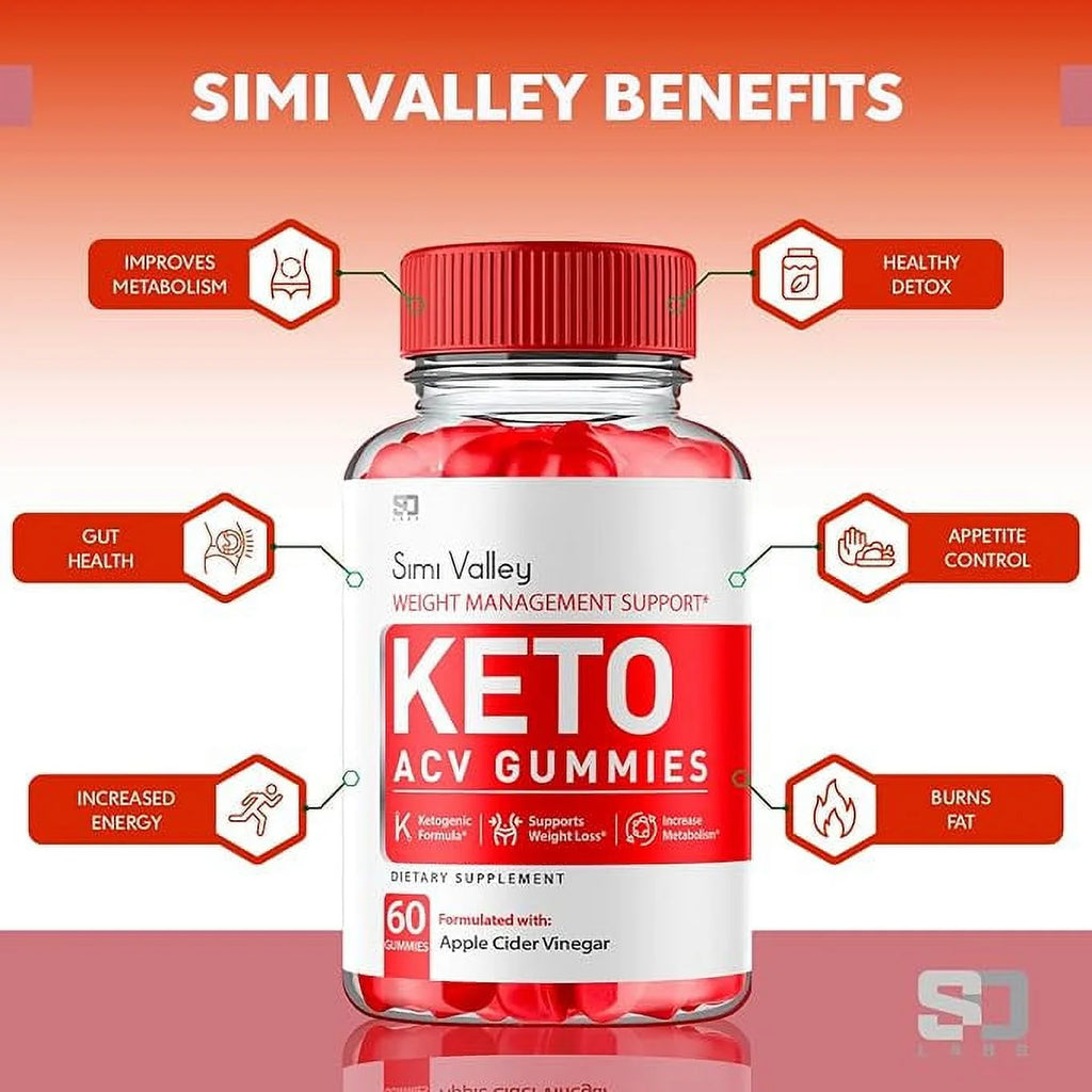 Apple Cider Vinegar Keto Gummies 1000MG Vegan Non GMO 180 Gummies D379