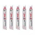 6 in. 10 TPI Reciprocating Saw Blades (5-Pack) R23684