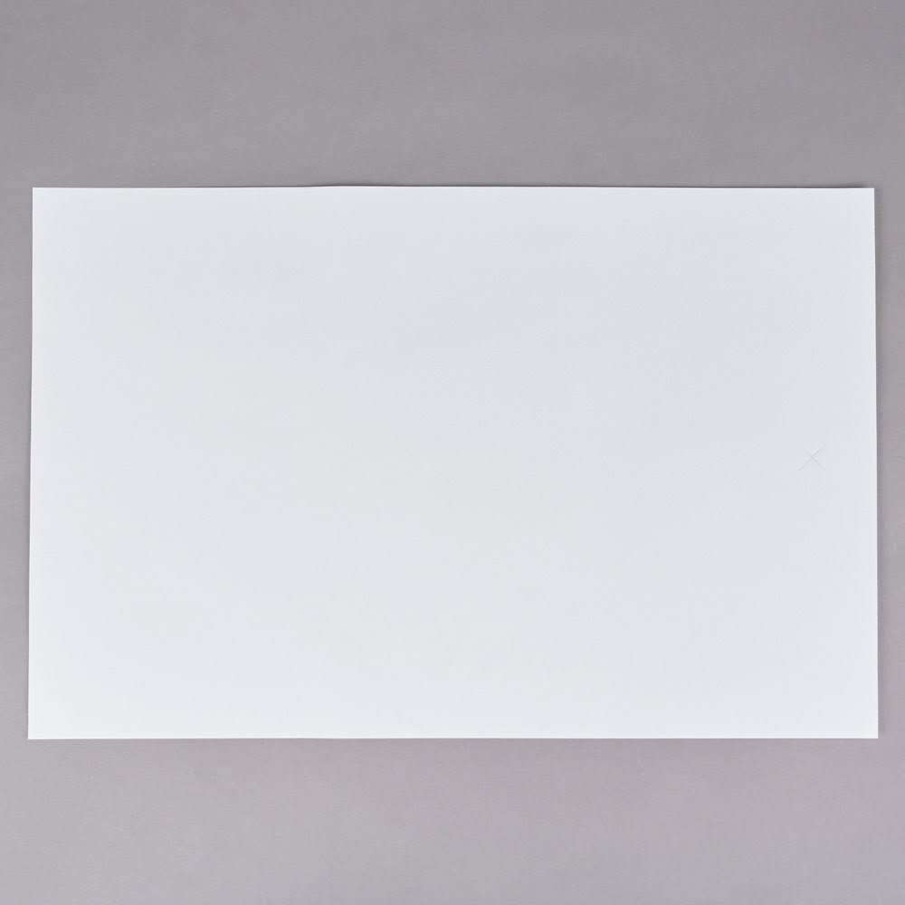 White Paper Bath Mat, 14 x 21.25, 500/Carton S50422