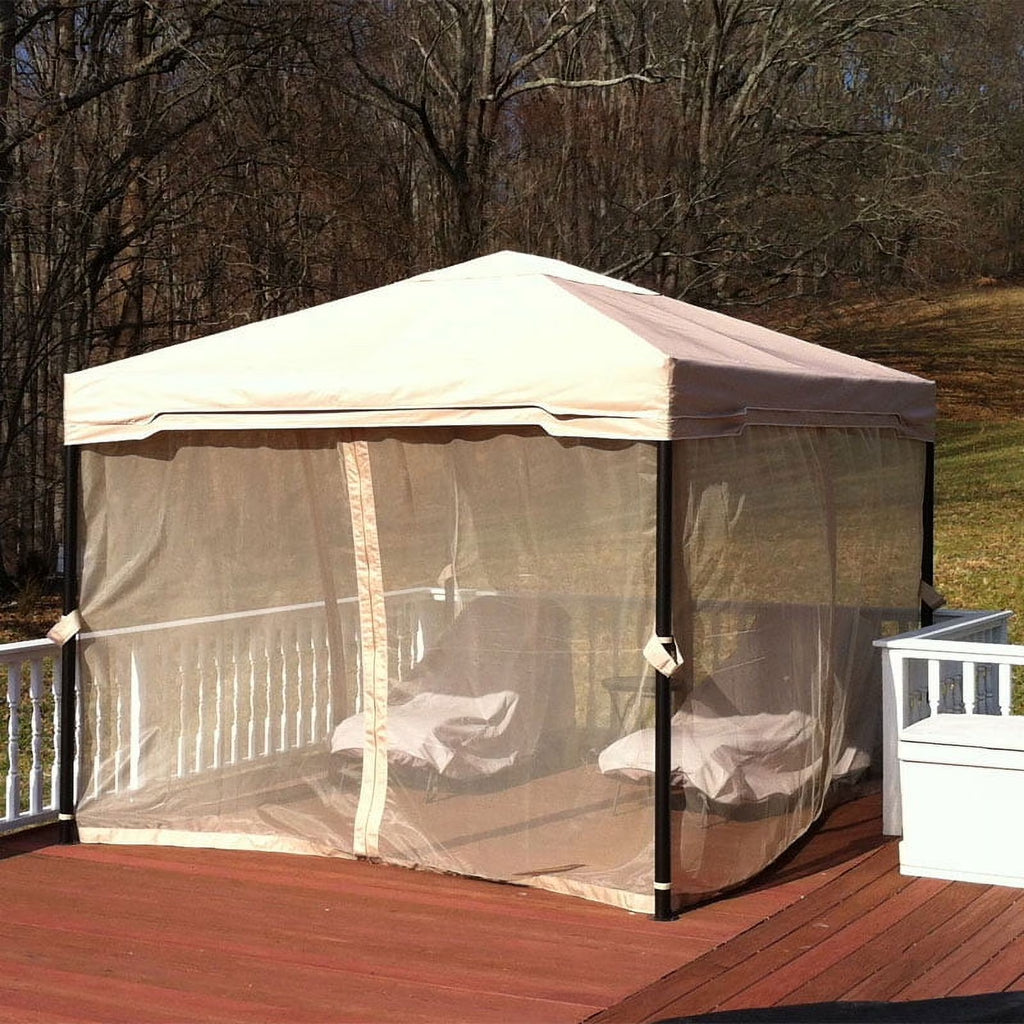 Beige Replacement Canopy Top for 10 x 12 Gazebo Q72018