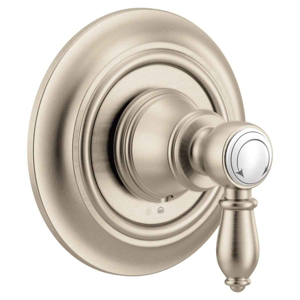 Brushed Nickel Transfer Valve Trim D8479