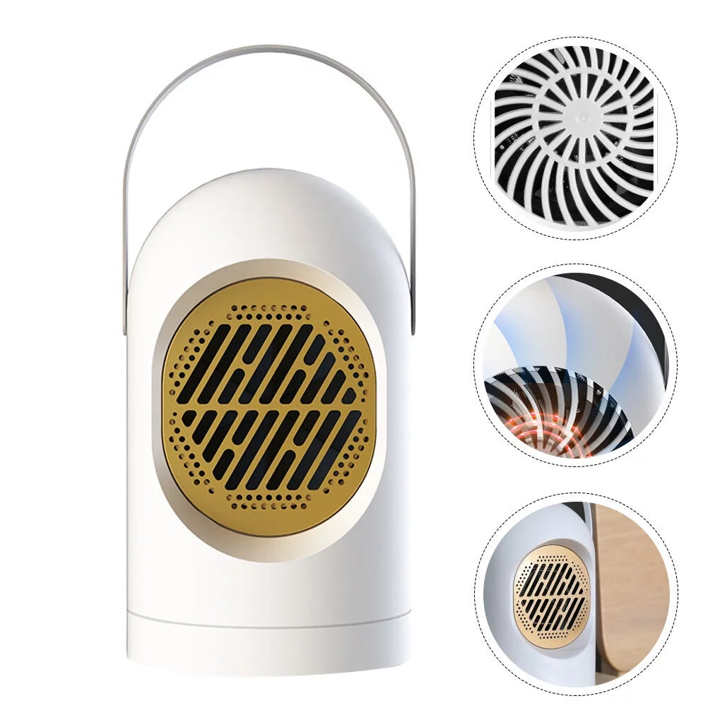 White Mini Electric Air Heater I32746