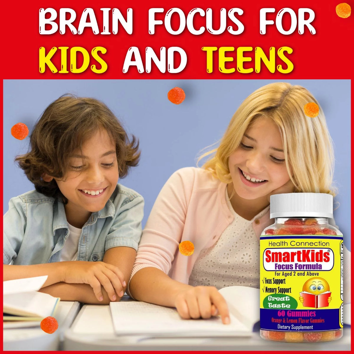 Omega 3 Brain Supplement (Pack of 2) X8341