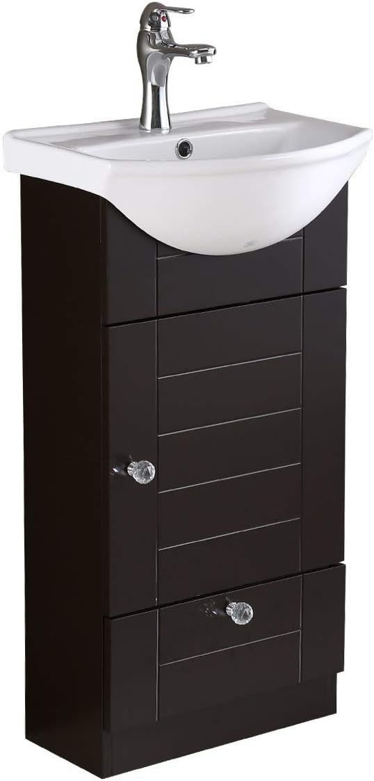 Small Bathroom Vanity Sink Cabinet Vitreous China Sink W25934