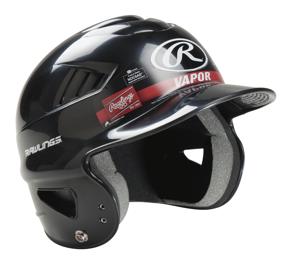 Youth Baseball Batting Helmet, Black M6584