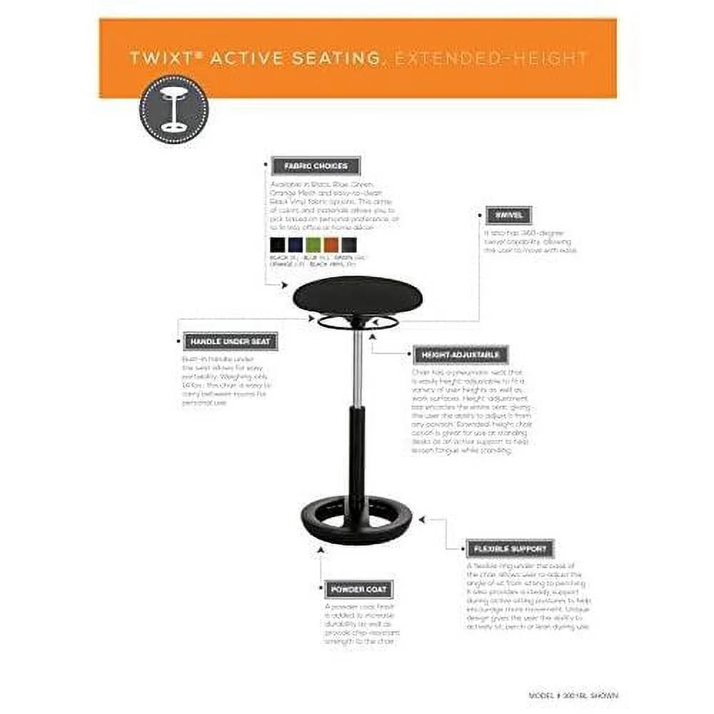 Orange Active Seating T1687