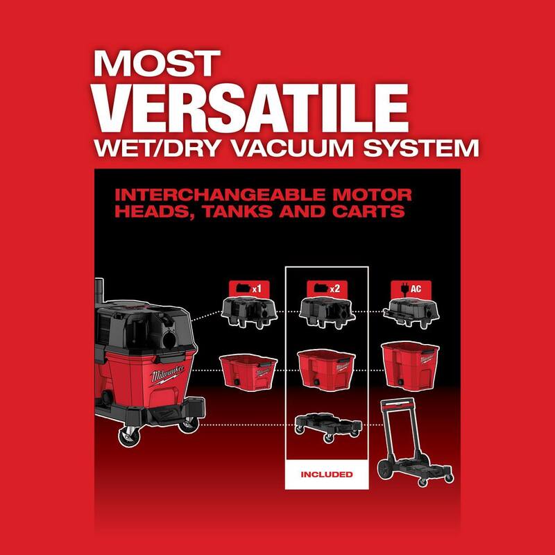 9 Gal. Cordless Wet/Dry Shop Vacuum Kit with Right Angle Tool and Bag X8486