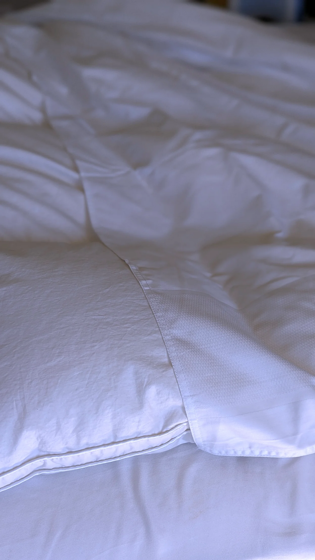Jacquard White Top Sheet with Pocket 86 x 92 Full Z732747