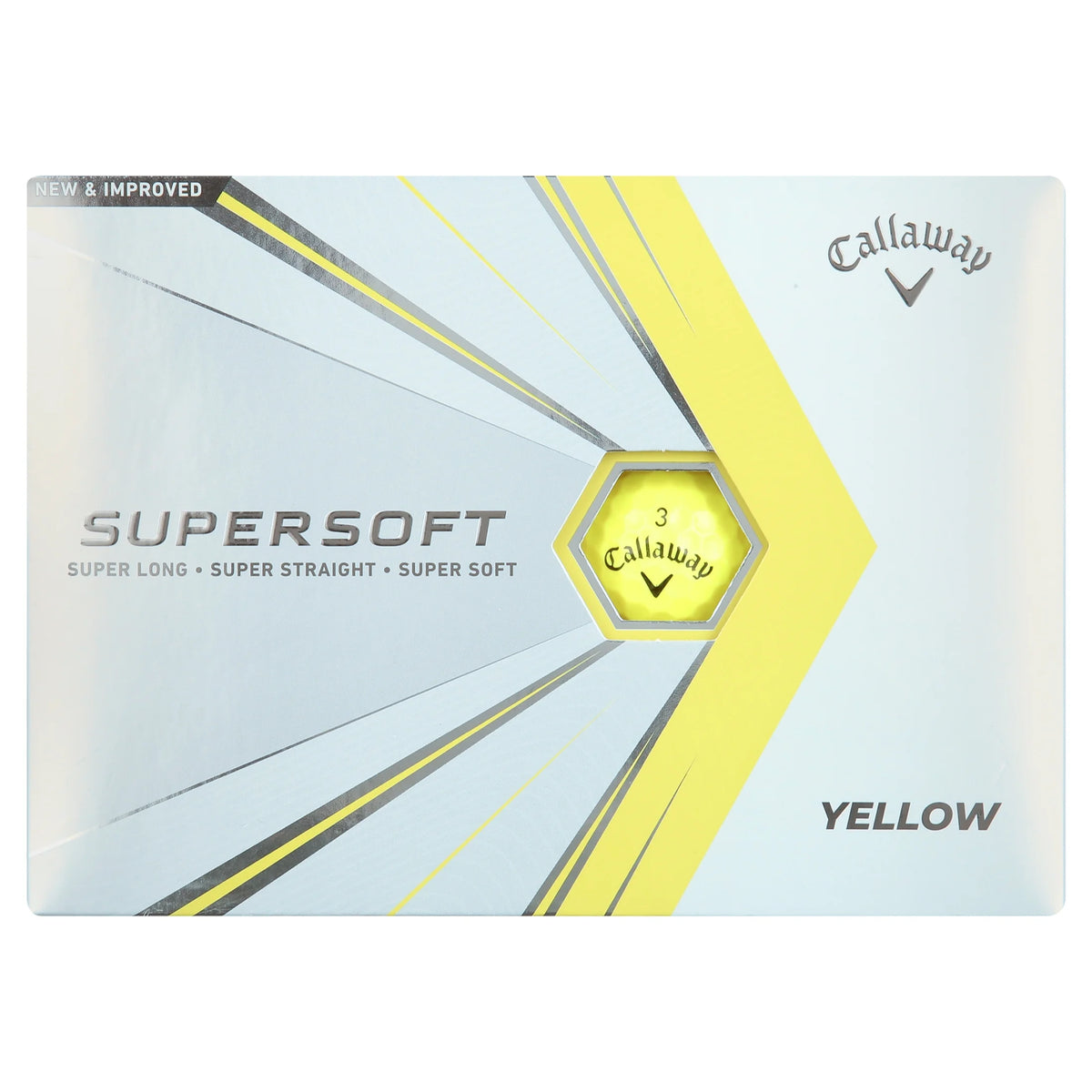 White 12 Pack Golf Balls D1567