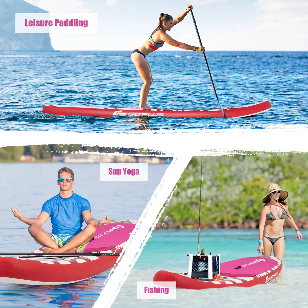 11' Inflatable Stand Up Paddle Board G788