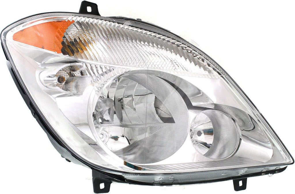 Headlight Set of 2 Halogen Clear Lens Chrome M5988