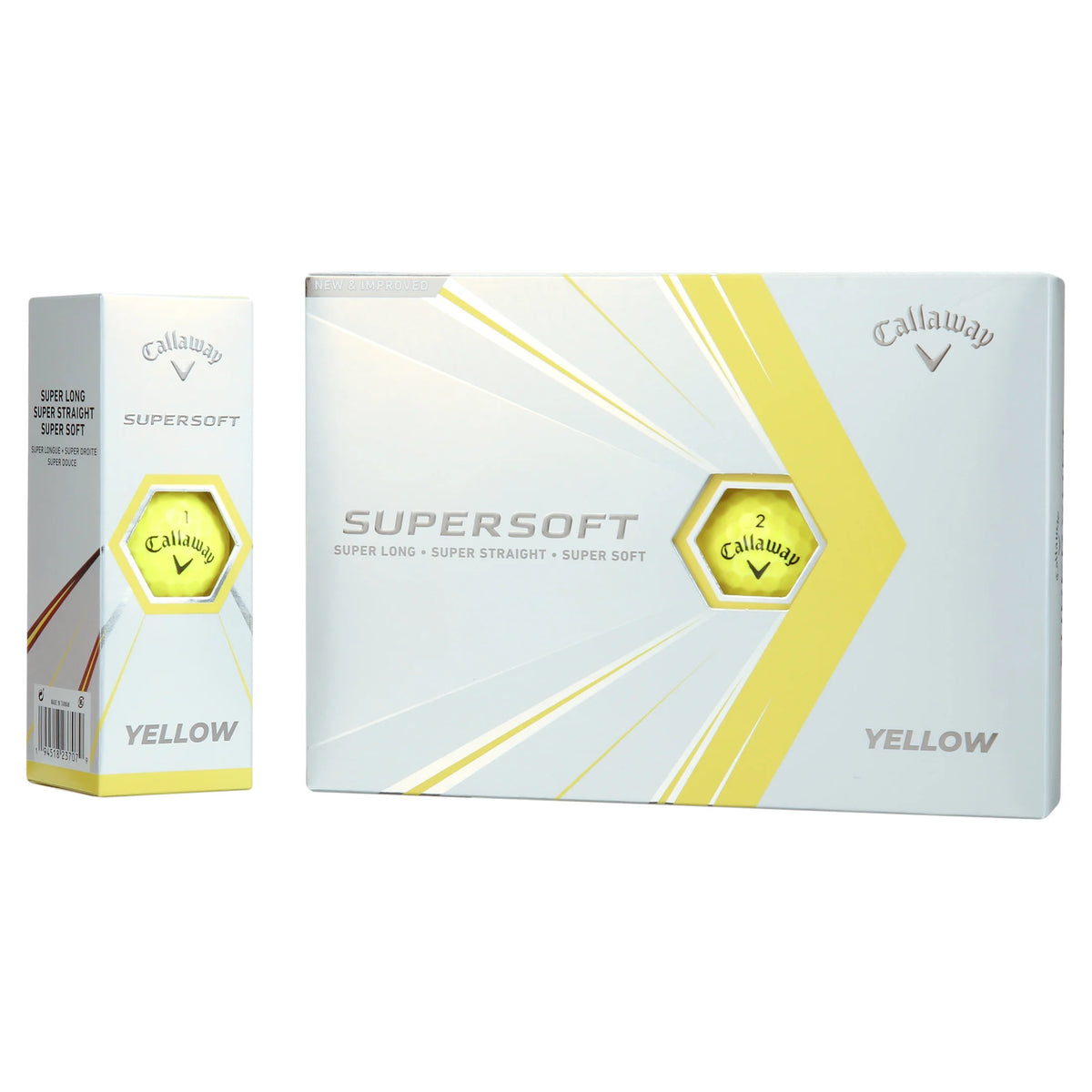 White 12 Pack Golf Balls D1567