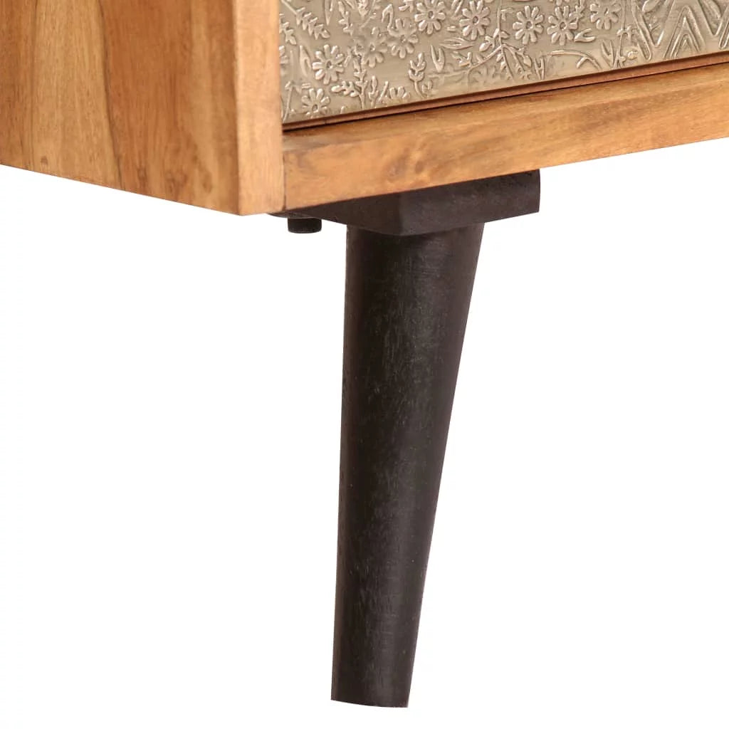 Solid Acacia Wood Sideboard W2454