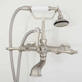 Brushed Nickel Wall-Mount Telephone Faucet and Hand Shower C5932