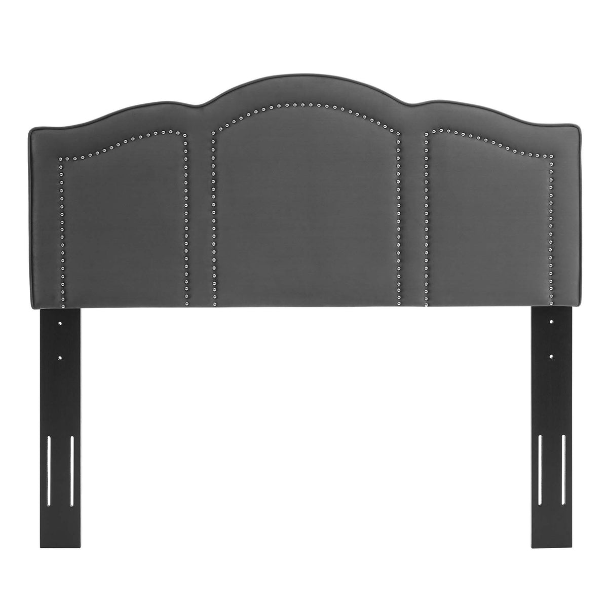 King/California King Pink Velvet Headboard E6547