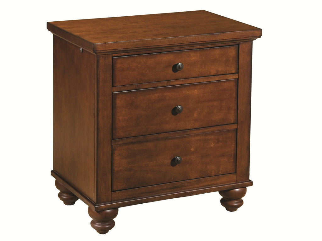 Brown Cherry Nightstand H3034
