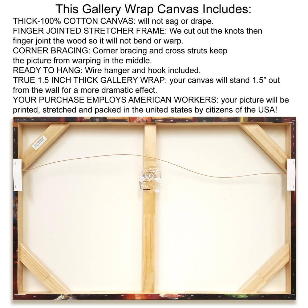 Photographic Print on Wrapped Canvas V76940