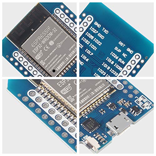 5PCS Type C D1 Mini ESP32 ESP-WROOM-32 CP2104 WLAN WiFi Bluetooth IoT Development Board T1316