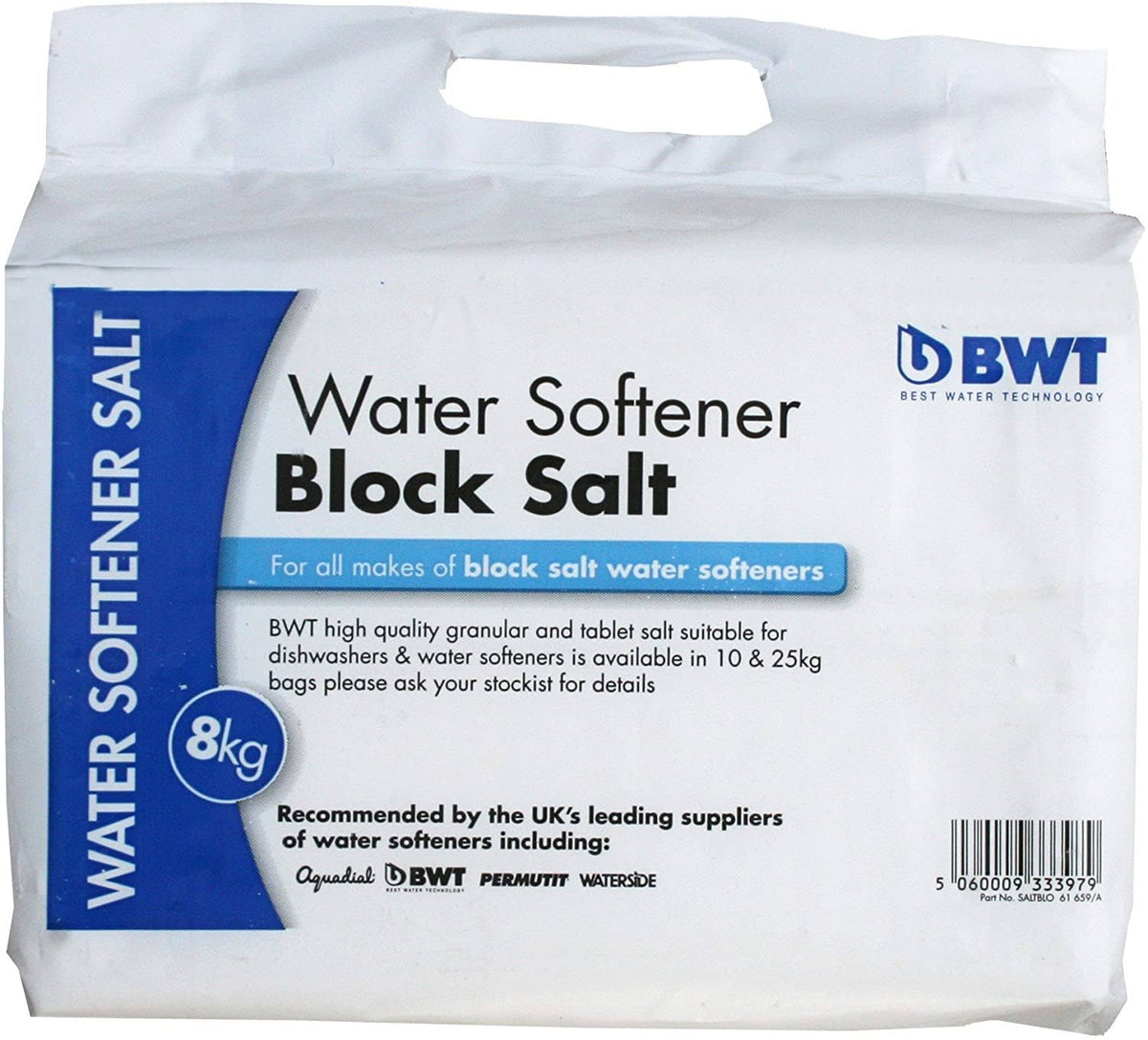 8 kg Set of 2 Pieces Water Softener Block Salt F63912