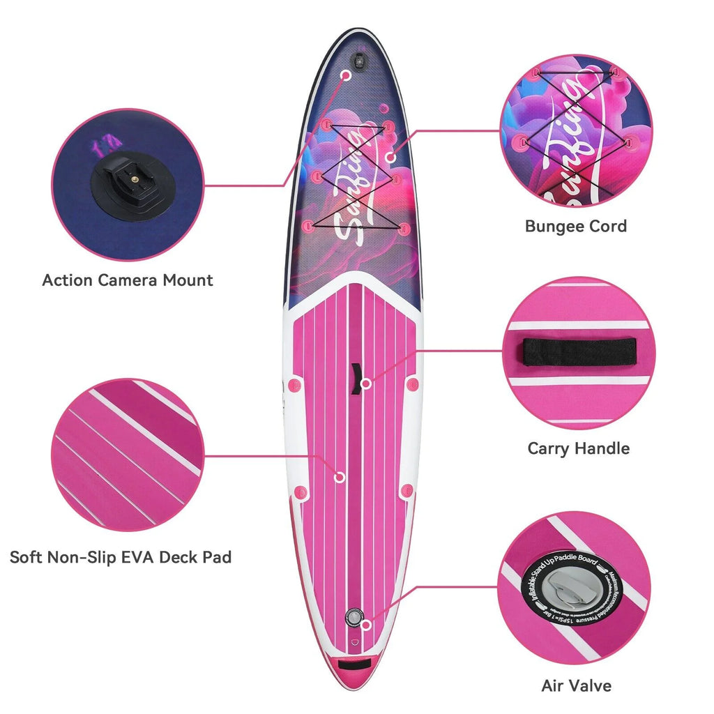 11 Ft Blue Inflatable Paddle Board C164759
