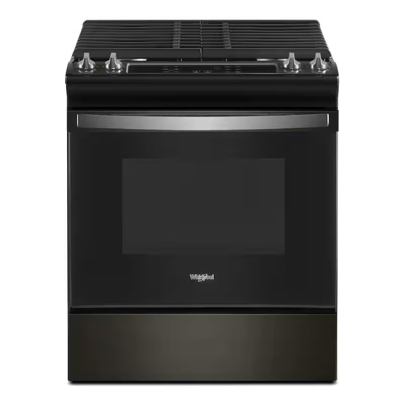 Black Stainless Gas Range F822