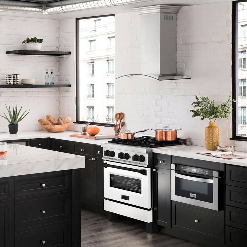 30 in. 4 Burner Dual Fuel Range in Stainless Steel H22615