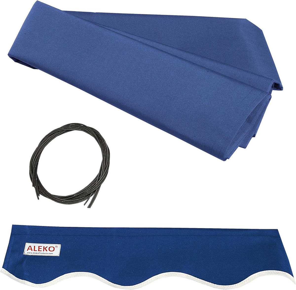 Fabric 10X8 Replacement for Retractable Awning, Sand Pack of 2 L316